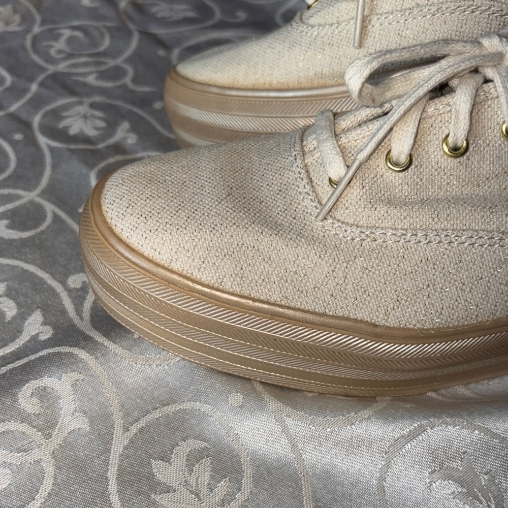 Keds Cream Sneakers Modern Chunky Design - Picture 6 of 15